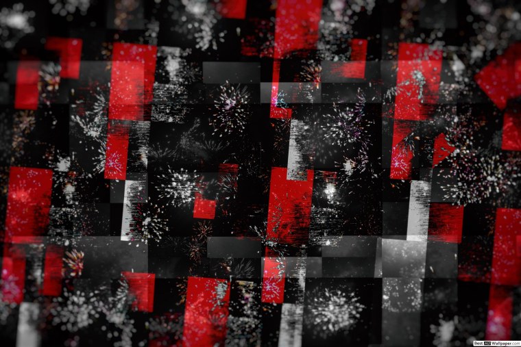 Красно черная абстракция