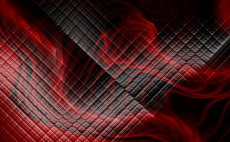 Красно черная абстракция