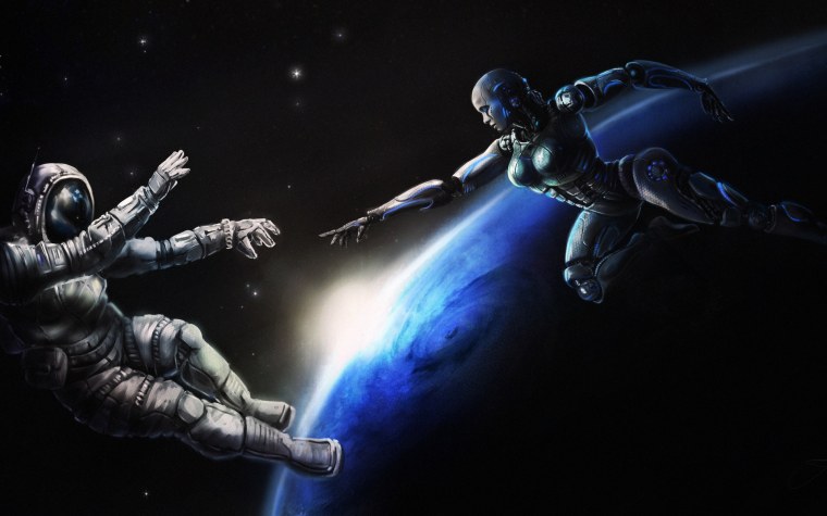 Космонавт арт