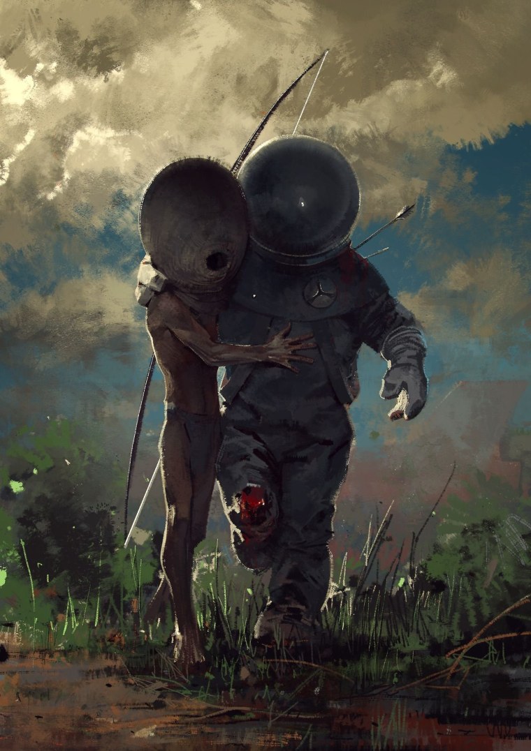Космонавт фэнтези