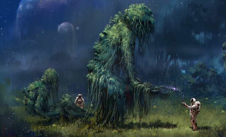 Космонавт фэнтези