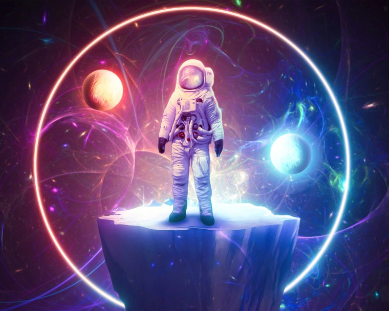 Космонавт фэнтези