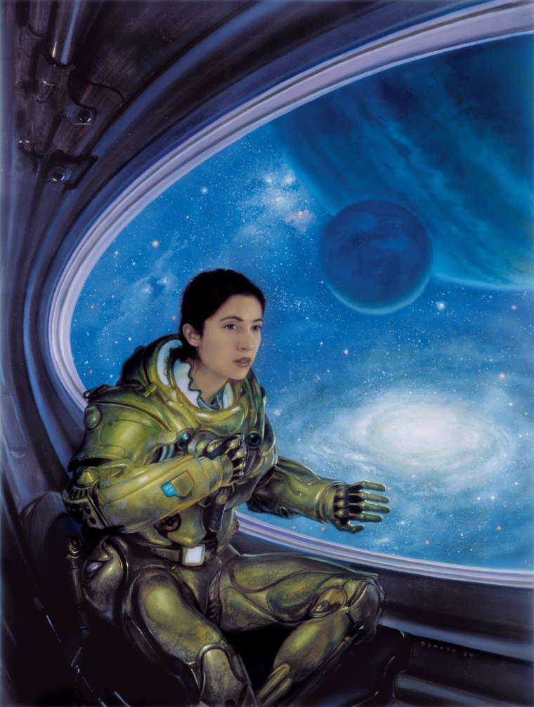 Donato Giancola картины космонавт