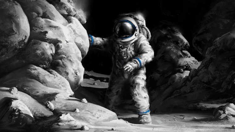 Обои космонавт