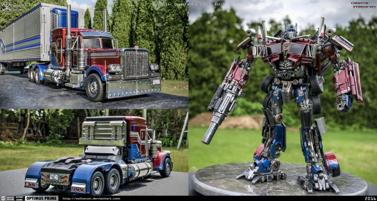 Optimus Prime трансформер 1