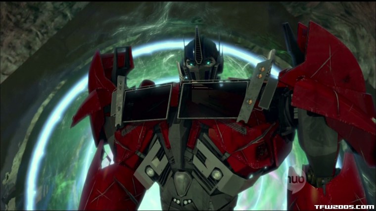 Трансформеры Прайм Оптимус скрины