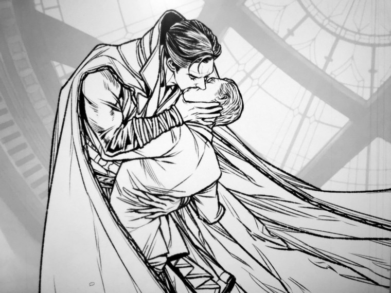 Доктор Стрэндж рисование пятном