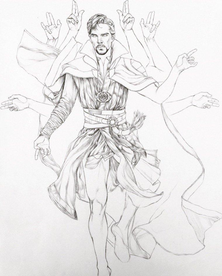 Доктор Стрэндж в рост