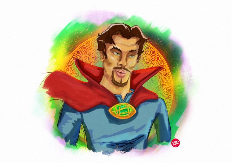 Доктор Стрэндж портрет