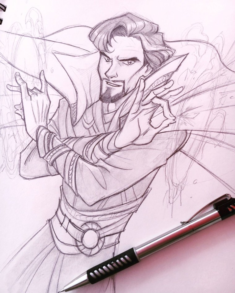 Доктор Стрэндж скетч