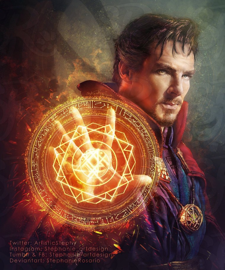 Распечатать доктора Стрэнджа