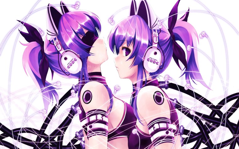 Аниме в наушниках