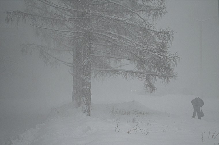 Пурга в Сибири