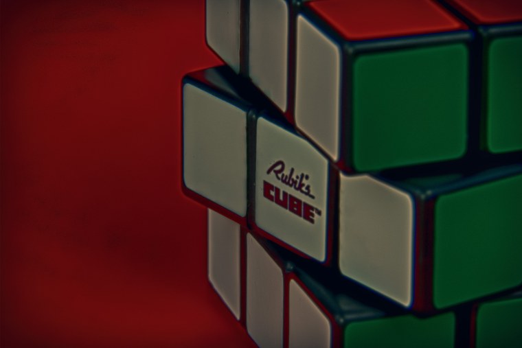 Красивый кубик Рубика