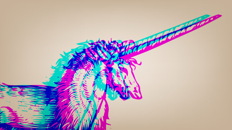 Открытка Единорог