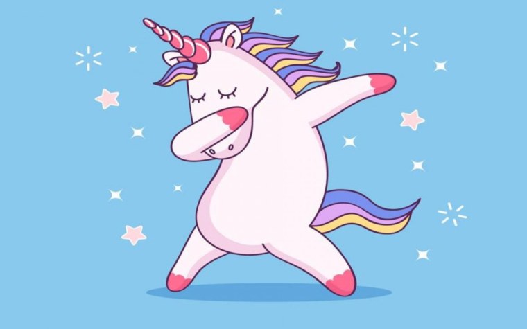 Единорог мультяшный