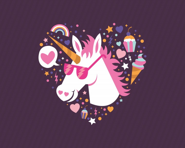 Обои Единорог