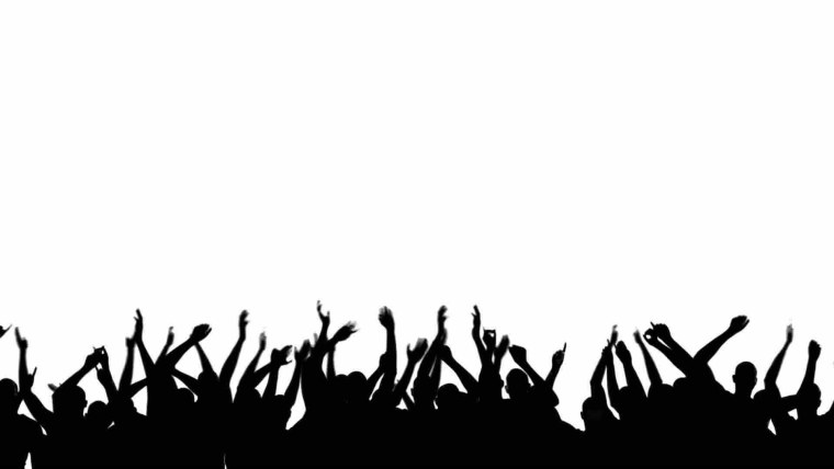 Наушники на черном фоне