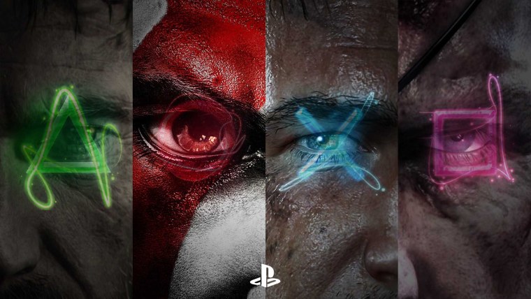 Обои в стиле PLAYSTATION