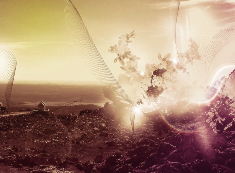 Психоделический пейзаж