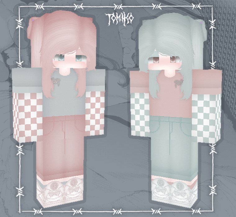 Скины для девочек аниме