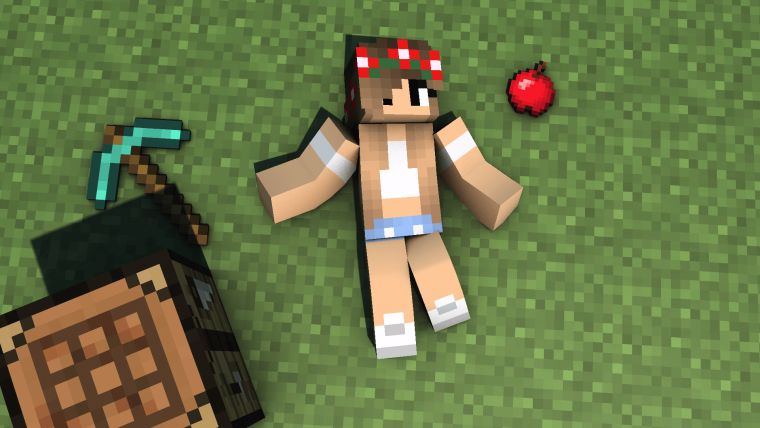 Персонаж майнкрафт для превью