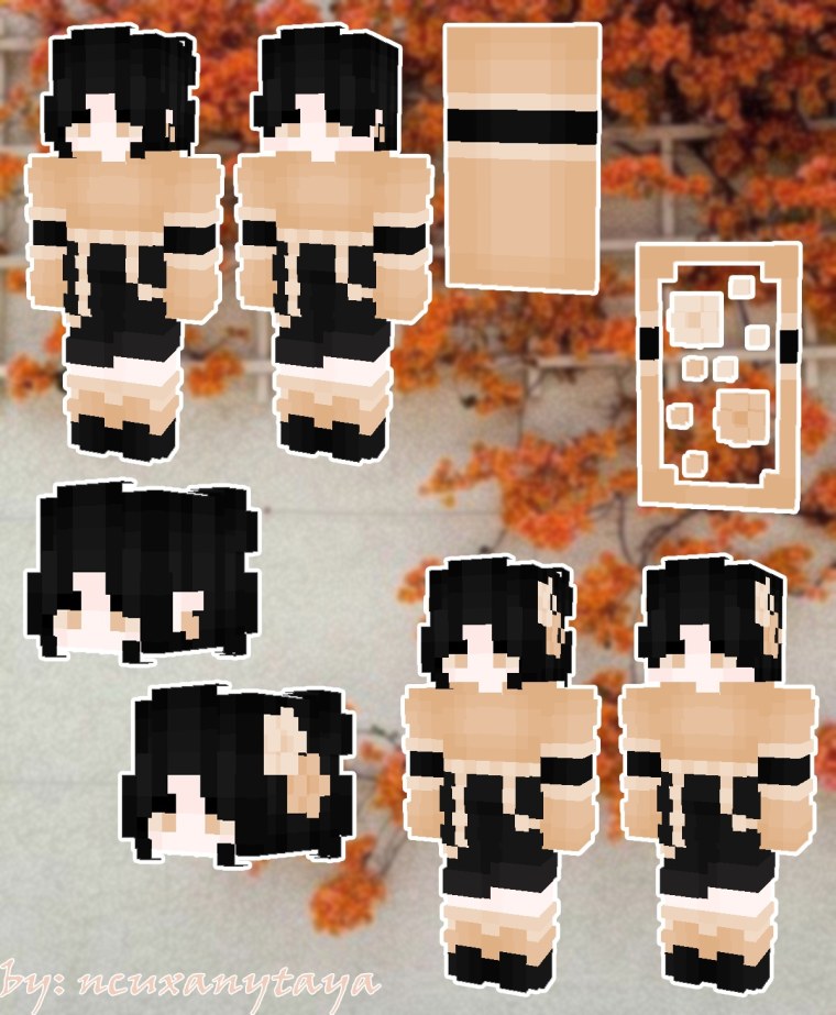 Скины майнкрафт для мальчиков в тёмной одежде