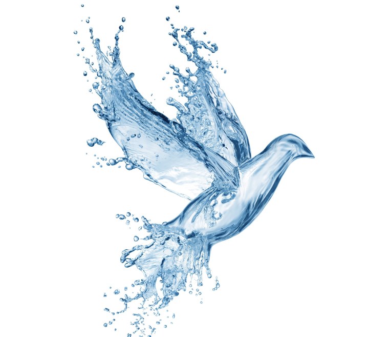 Фигуры из воды