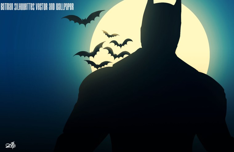 Бэтмен силуэт