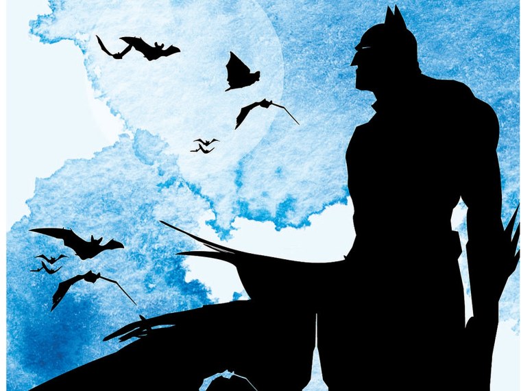 Маска Бэтмена вектор