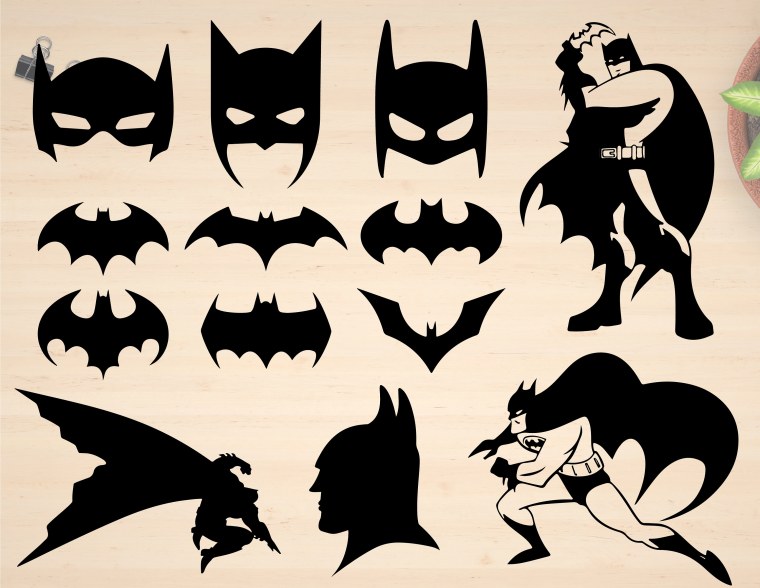 Бэтмен маска вектор
