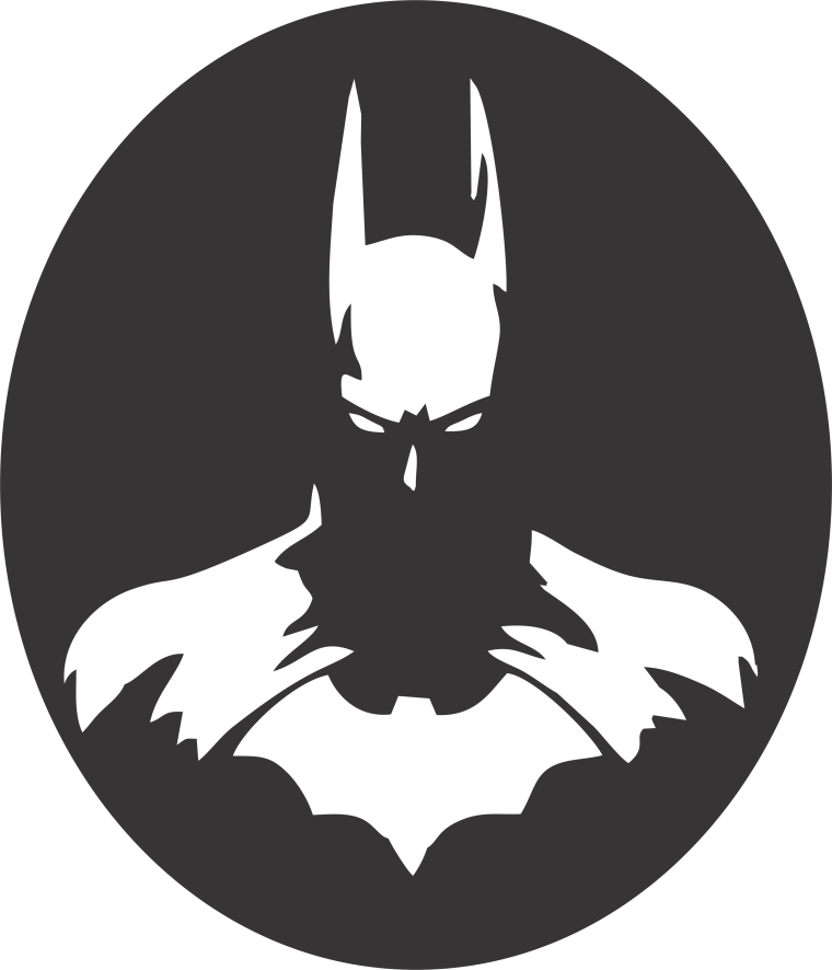 Трафарет Бэтмена