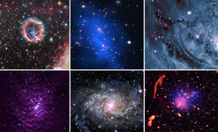 Рентгеновский телескоп Чандра Млечный путь снимки