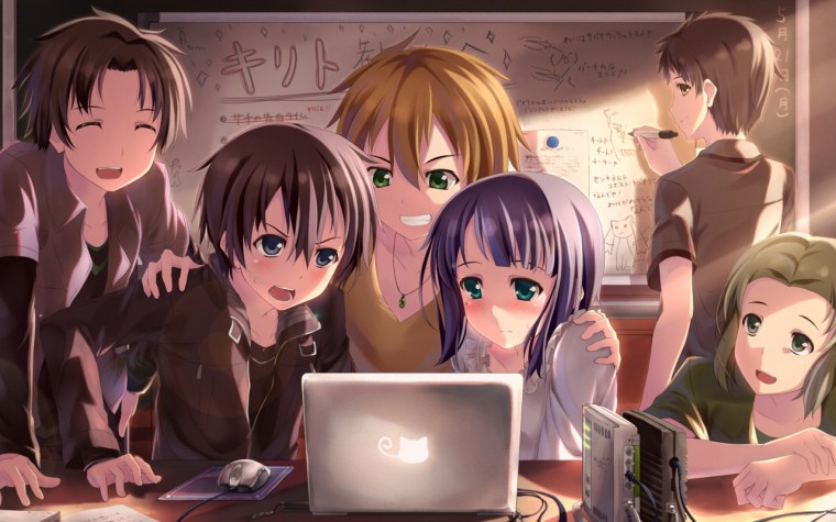 Аниме друзья