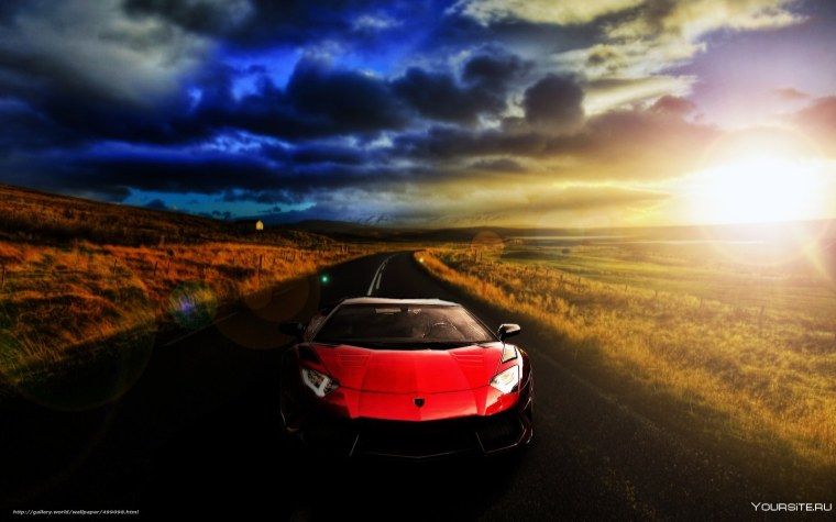 Ламборгини Хуракан дрифт пустыня