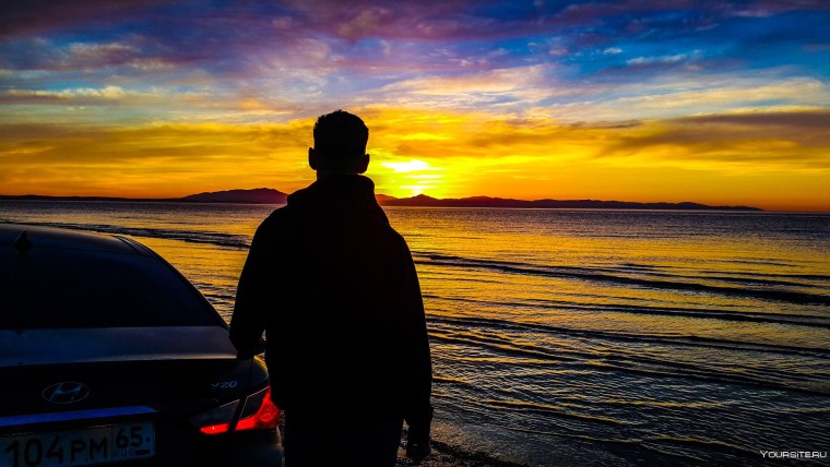 Камри 3.5 под закатом