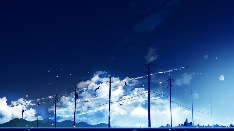 Аниме пейзажи горизонтальные