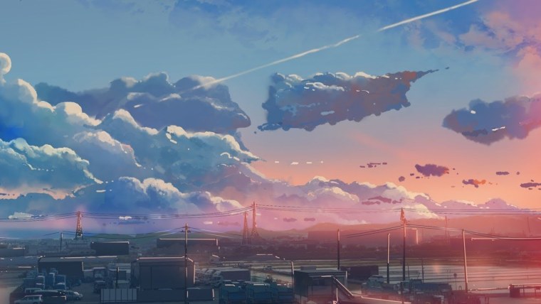 Рассвет аниме Макото Синкая