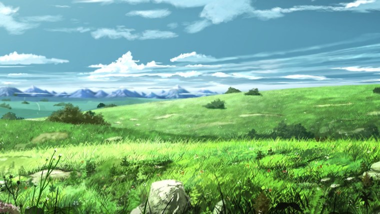 Аниме пейзаж