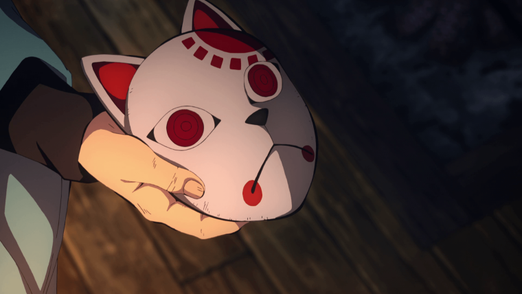 Хотару хаганезука в маске