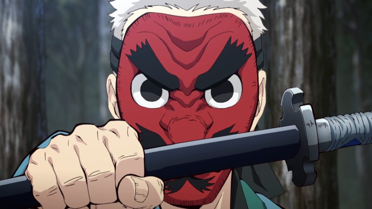 Хотару хаганезука в маске