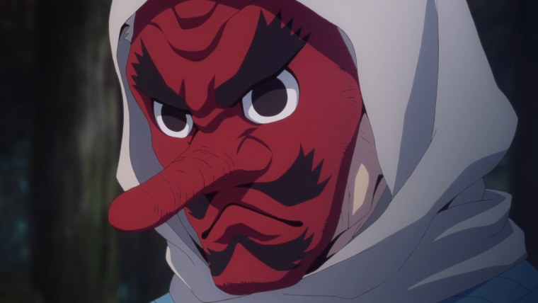 Маска Тенгу клинок рассекающий демонов