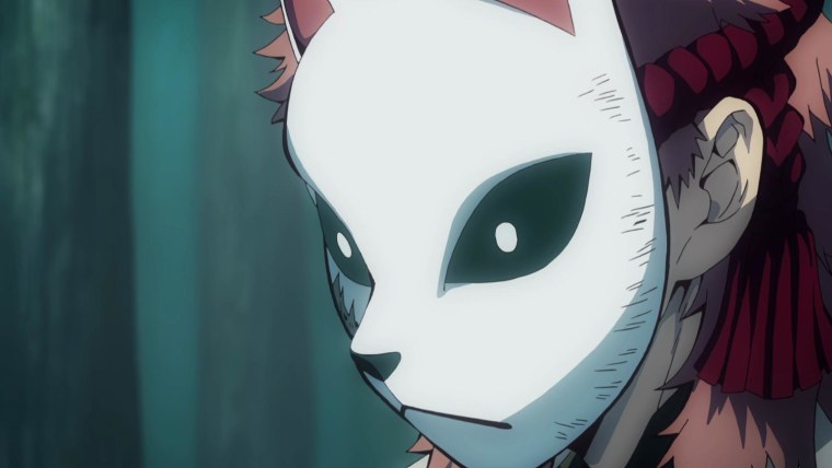 Лисья маска клинок рассекающий демонов