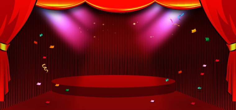 Театральная сцена вектор