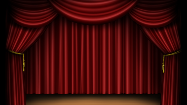 Занавес в театре