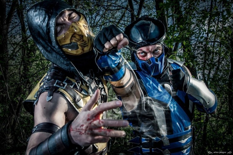 Mortal Kombat 11 саб Зиро и Скорпион