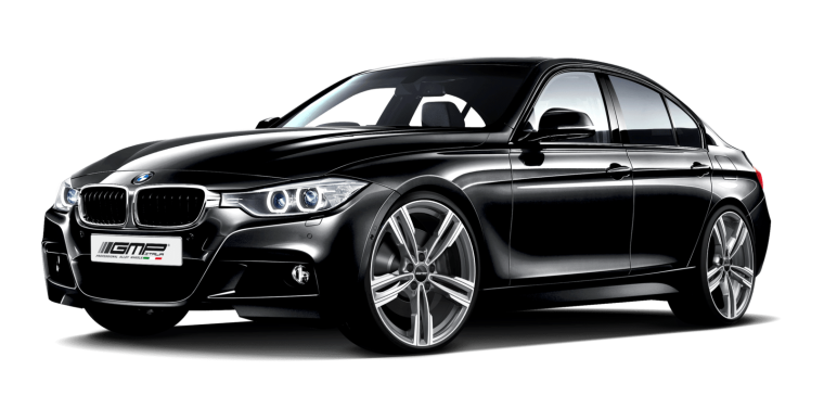 БМВ м5 на белом фоне