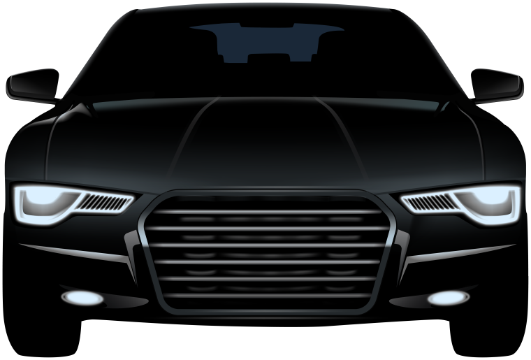 Машина спереди