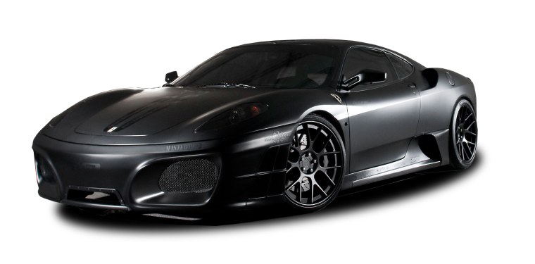 Крутая машина на белом фоне