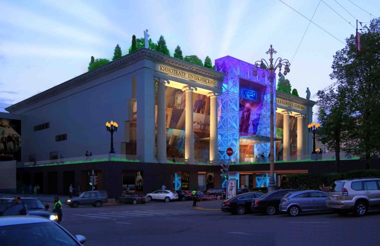 Кинотеатр на Пушкинской реконструкция